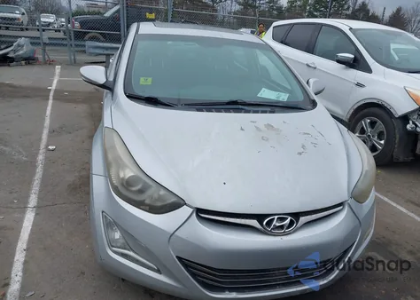 2014 Hyundai Elantra Limited z USA, uszkodzony, nr VIN KMHDH4AE3EU090428